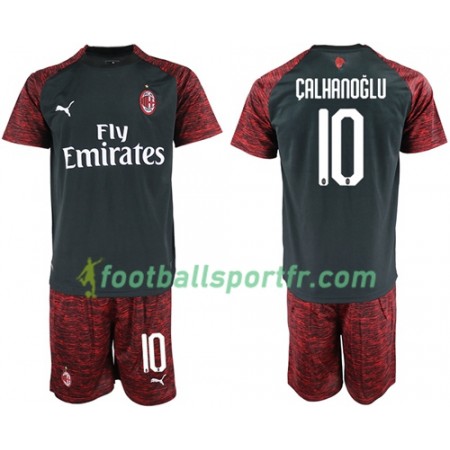 Tenue AC Milan Calhanoglu 10 Enfant Troisieme 2018-2019 Maillot de Foot